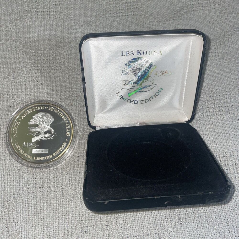 LES KOUBA LIMITED EDITION MEDALLION!  IOB! #4445